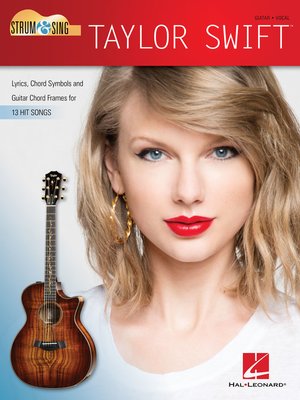 cover image of Taylor Swift--Strum & Sing Guitar